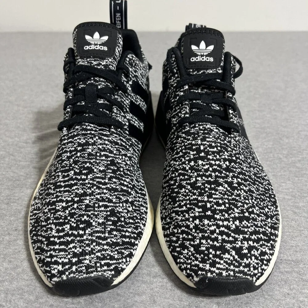 Adidas NMD R2‎ Oreo Running Shoes Mens Size 12 Sneakers B22631
